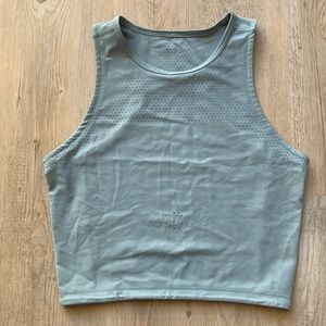 cropped work out top